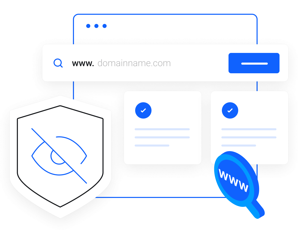 WHOIS Domain Datenschutzdienst