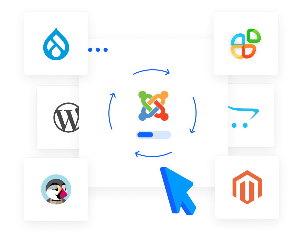 Starten und verwalten Sie über 400 Anwendungen mit nur einem Klick!