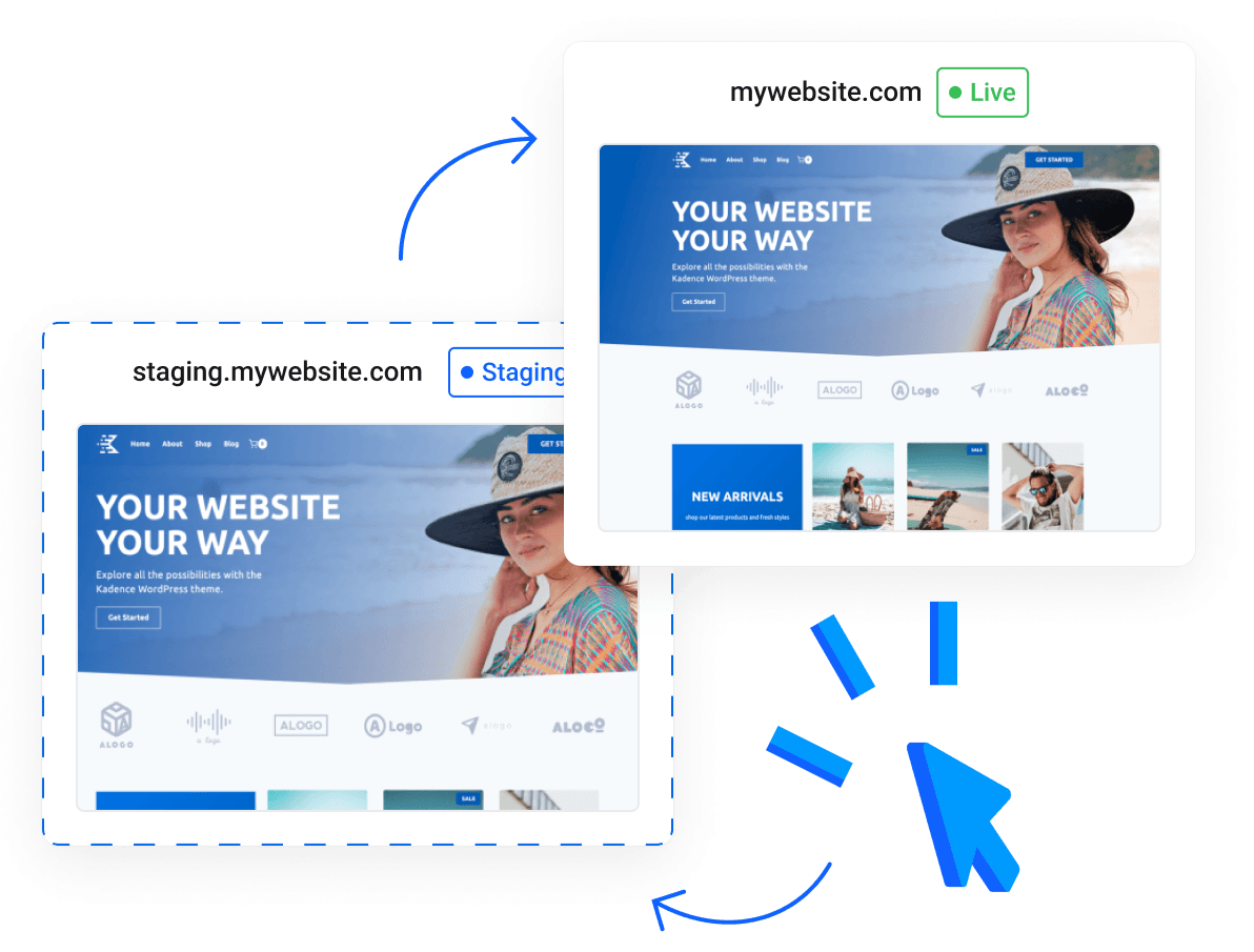 WordPress Hosting - WordPress Skript mit einem Klick